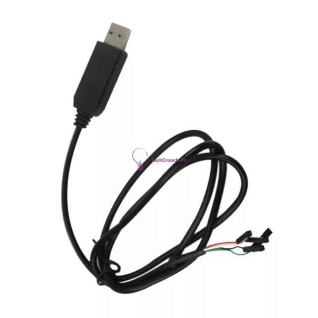 USB To RS232 TTL UART PL2303HX Auto Converter USB to COM Module Cable Wire New 2