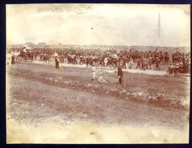 Jarville la Malgrange  .course. circuit .1910.Nancy. avion .aviateur .la foule