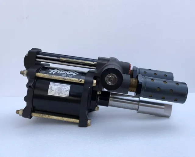 Haskel Gsf-60 Air Driven Fluid Pump 7500 Psi/ 5170 Bar Max Pressure Ratio 60:1