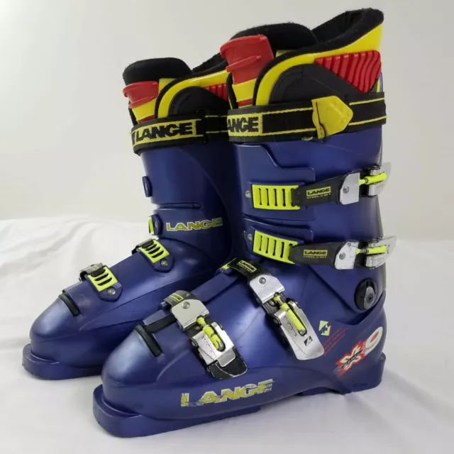 LANGE X9 ZERO downhill alpine Ski Boots - Men's Size 9