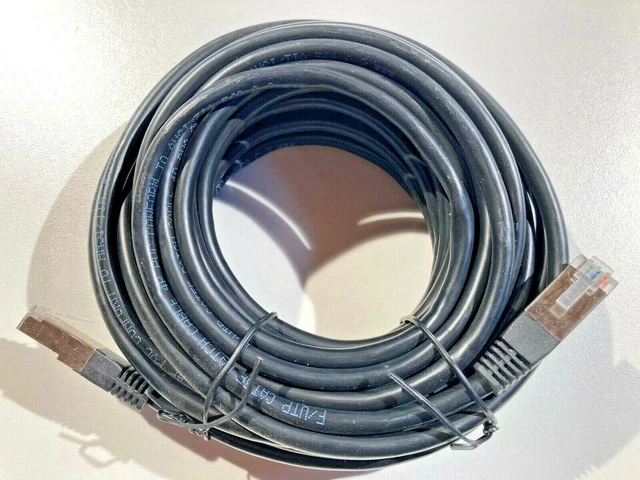Lot De 3 Cordons RJ45 Schneider – Câble Ethernet Pour Coffret DTI, Brassage, Neuf