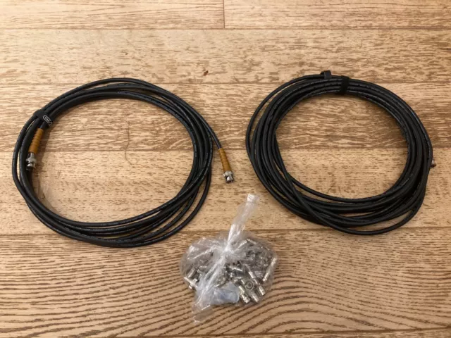 BNC Cables Van Damme HD-SDI BNC Lead. 75 ohm HDTV Video Coax. Neutrik Rear Twist