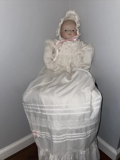 Bisque/Porcelain Cloth Bye-Lo Baby 21” Copr by Grace S Putnam Doll