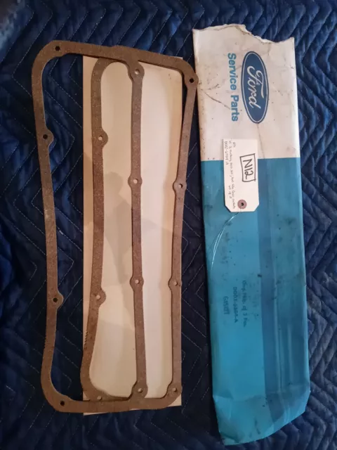 Nos 1969-73 Ford Mustang Boss 302 351C 351M 400 Valve Cover Gaskets Pair