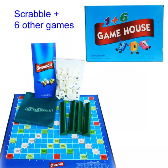 Kids Scrabble Game Educational Toy Hot Fun Party Game Family Board Game
