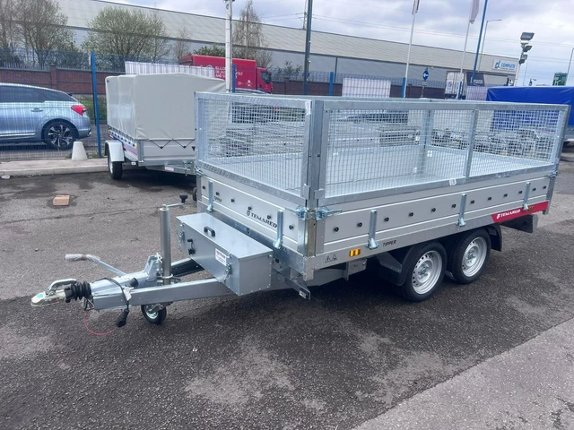 Tipper Ramps MESH + RAMPS ELECTRIC TIPPING TRAILER TIPPER 2700kg 3m X 1.5m / 10 x 5 ...