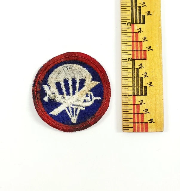 VINTAGE ORIGINAL ARMY Airborne Paratrooper Paraglider Hat Patch £14.76 ...