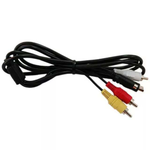 Cable Av HQRP para Sony Handycam DCR-SX45 DCR-SX60 DCR-SX63 DCR-SX65 3