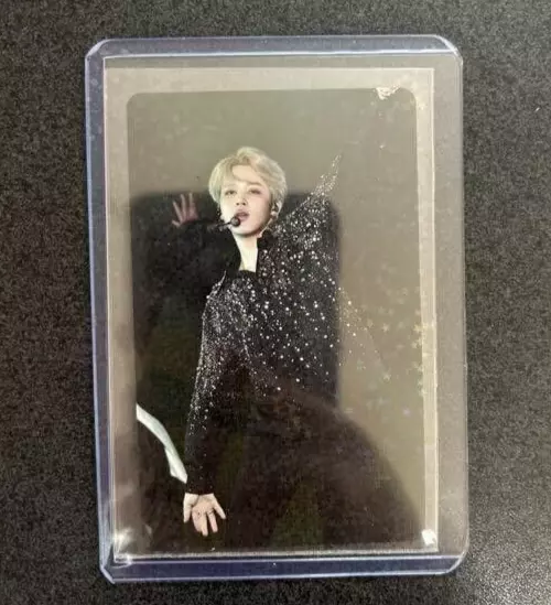 BTS JIMIN Love Yourself World Tour New York Bluray Official Photo Card KPOP