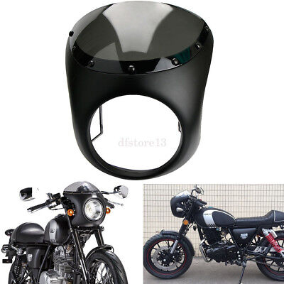 EMGO Pare-Brise Universel Viper Moto Cafe Racer Fairing Harley Davidson Custom BMW 