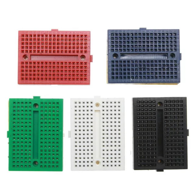 5pcs Mini Solderless Prototype Breadboard SYB-170 170 Tie-points For Arduino