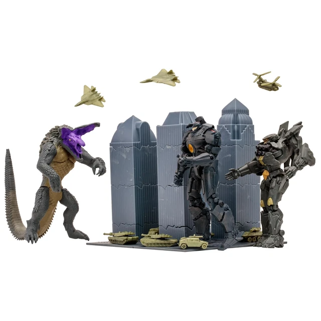 MCFARLANE TOYS GOLD Label Pacific Rim Starter Pack jeu avec bande ...