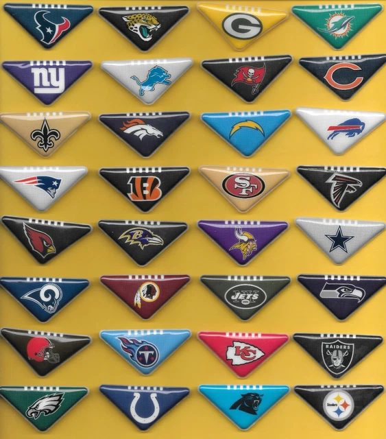 NFL TABLETOP FOOTBALLS Pick Your Team Flick It Licensed Gumball