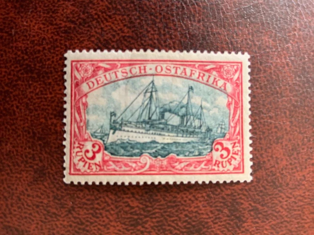 DOA  KAISERJACHT 3 Rupien MiNr. 39 *