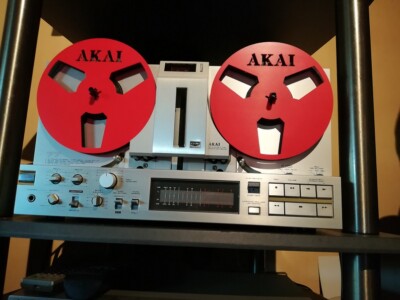 BOBINE 18cm per AKAI GX nastro nastro macchina vuoto BOBINE 2 PEZZI # AKAI GX 