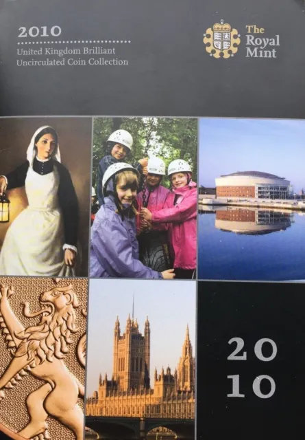 2010 Brilliant Uncirculated Coin Collection - United Kingdom - Bu Coin Year Set