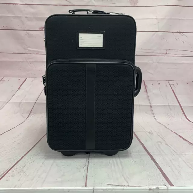 Coach carry deals on suitcase