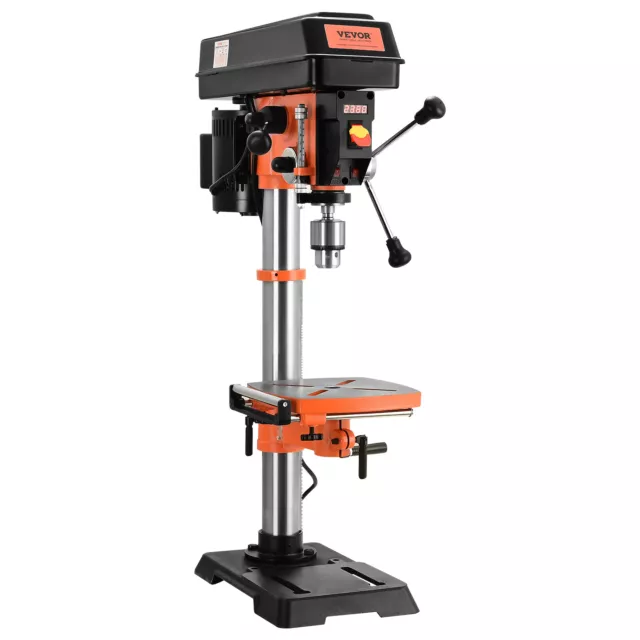 VEVOR 12-Inch Benchtop Drill Press Cast Iron Drill Press 5 Amp Variable Speed