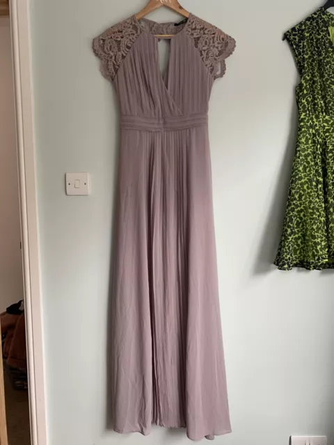 tfnc serene grey maxi dress