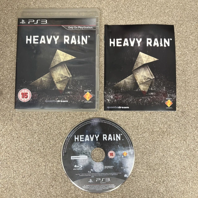 HEAVY RAIN PS3 SONY PLAYSTATION 3 PAL COMPLET FR