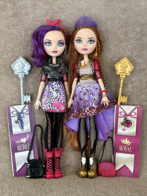 Ever After High Royal Dolls Holly & Poppy O’Hair Sister Pack Almost Complete!