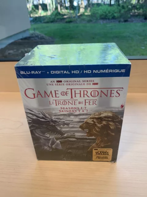 Game of Thrones Seasons 1-7 Blu Ray / Digital Complete Box Set Series! SEALED