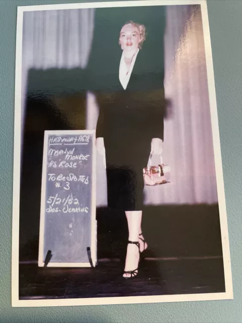 Marilyn Monroe Postcard, Wardrobe Spot Photo For “Niagara”