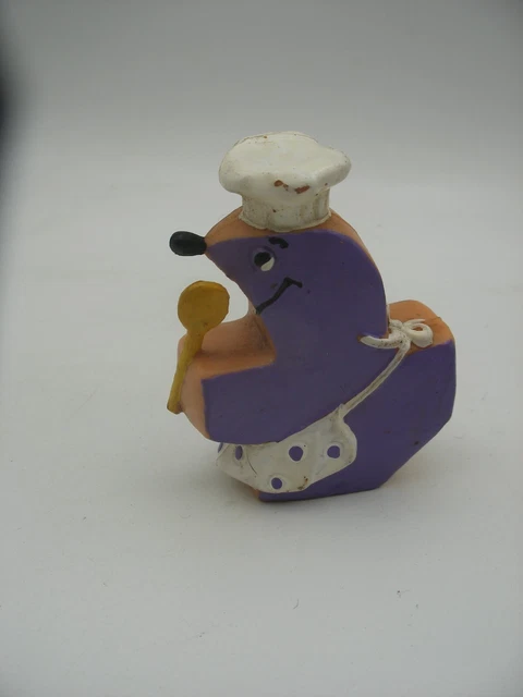 FIGURINE PVC VINTAGE PERAUSTRINIA - le hasardeux (los azarosos) - bleu