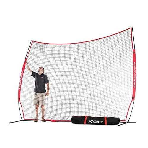 Rukket 12x9ft Barricade Backstop Net Indoor and Outdoor Lacrosse Basketball S...