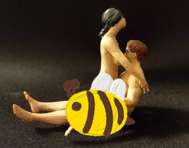 Sexy Akt  Erotik " Pärchen liebt sich" LGB/ Spur G Resin Figuren  Diorama 1:22,5