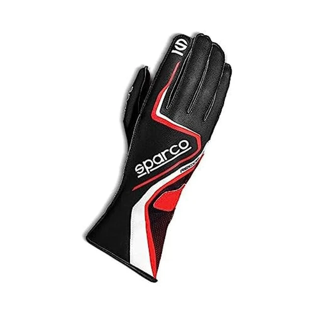 (TG. 9) Sparco 00255509NRRS Record 2020 Guanti Karting, Nero, 9 - NUOVO
