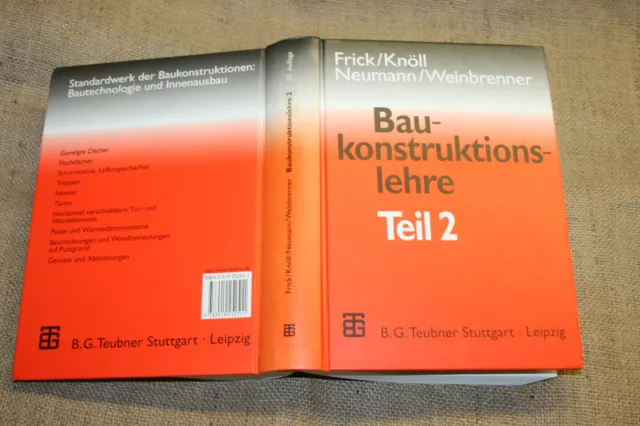 Fachbuch Holzbau Dachdecker Zimmerer Tischler Treppenbau Fenster Türen 1998