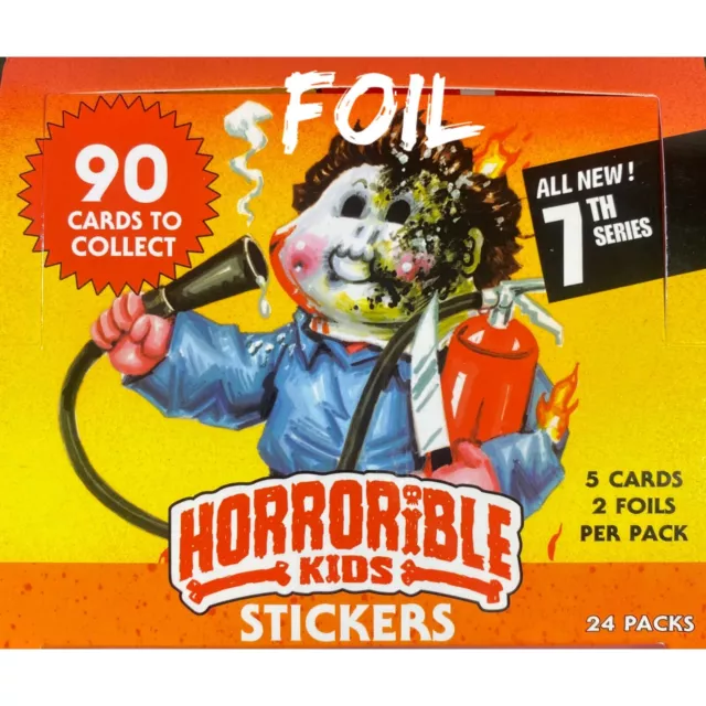 🔥FOIL 2022 Horrorible Kids 7 You Pick Your Card Magic Marker Mark Pingitore🔥