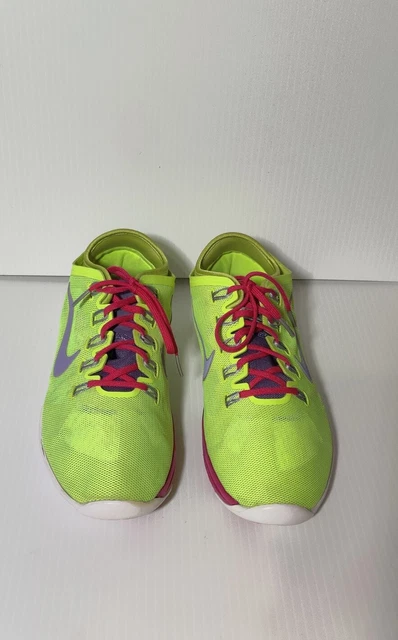 Women's Nike Lunar Hyper Workout Yellow Running Training Shoe 10.5