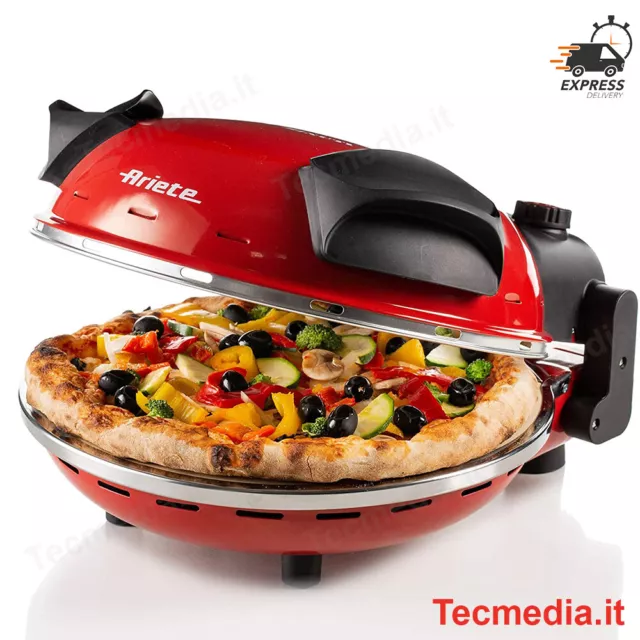 Ariete 909 Four pour Pizza Électrique 30cm Pizza Prêt Au 4 Minutes 1200W
