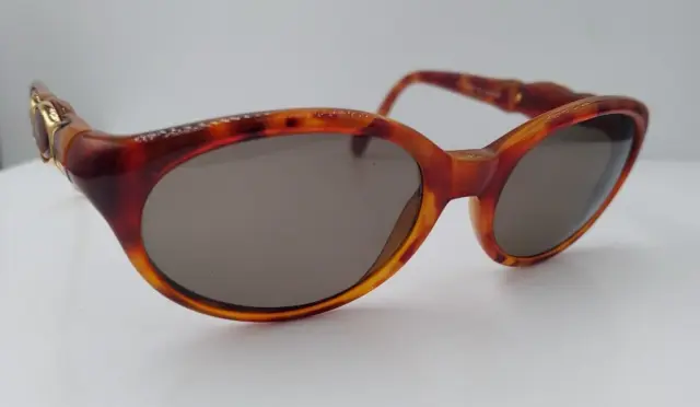 Vintage Guess GU770 Tortoise Oval Sunglasses FRAMES ONLY