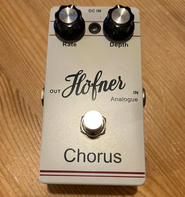 Hofner Analog Chorus Guitar Effects Pedal