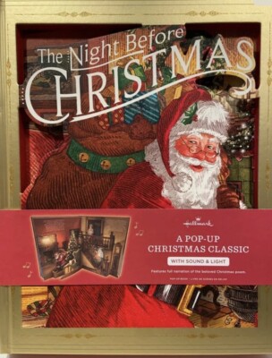 hallmark pop up night before christmas