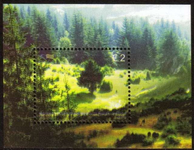 Kosovo Mnh 2011 Europa - The Forest M/S