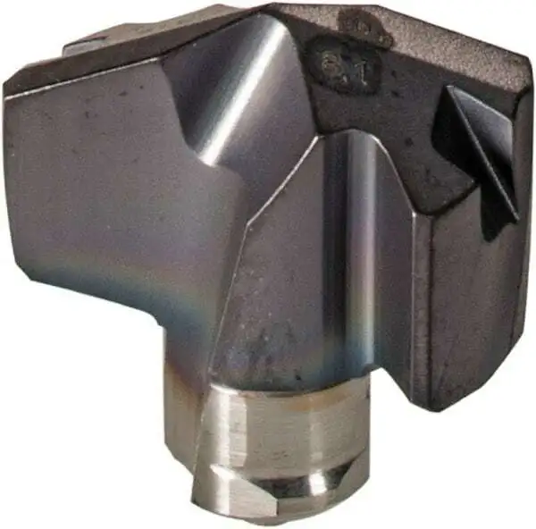 Iscar Series ICP, 0.319" Diam Grade IC908 140� Replaceable Drill Tip Carbide,...