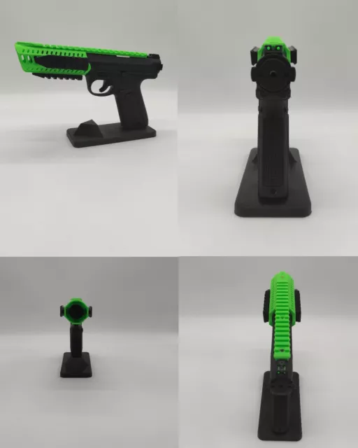 Esosystem3D Frontgewehr-Kit Für Aap01 Action Army Raptor Grüner Hulk