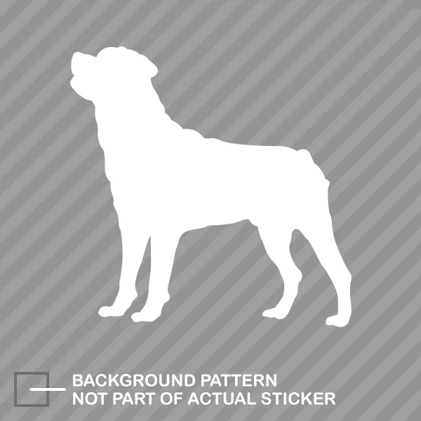 Rottweiler Sticker Decal Vinyl dog canine pet