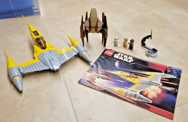 Lego 7660 star wars Naboo N-1 Starfighter and Vulture Droid 99,99% completo