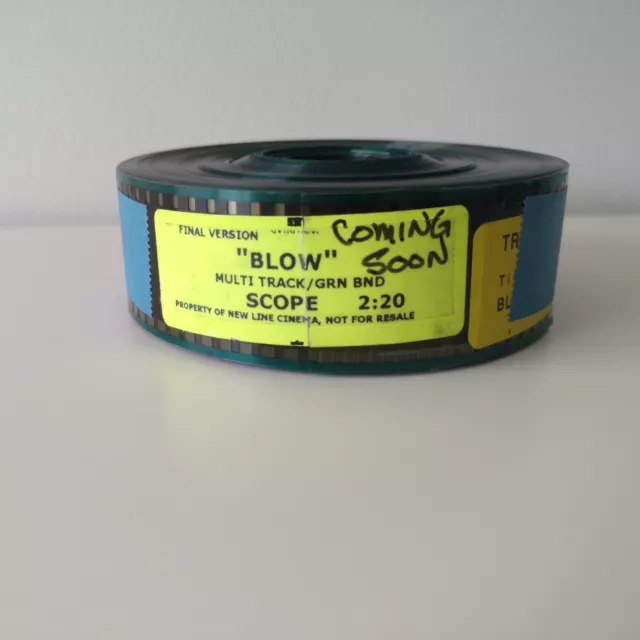 Blow 35mm Movie Film Trailer VGC Australian Seller + Fast Shipping