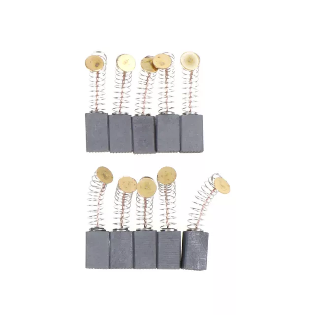 10pcs 13 x 8 x 5mm Power Tool Motor Carbon Brush Replacement..b