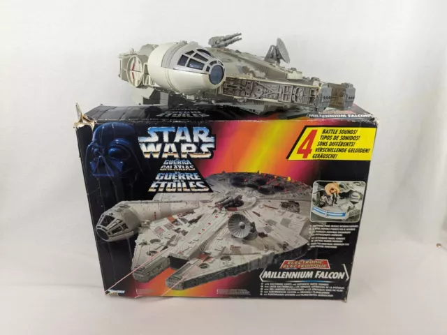 Star Wars Electronic Millennium Falcon 1995 Kenner with Lights & Sounds