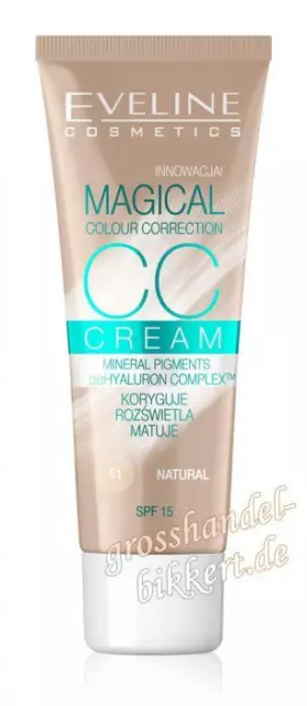 Magical Color Correction CC Creme, Natural 30 ml