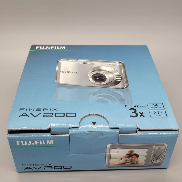 Fujifilm Finepix AV200 14,0 megapixel fotocamera digitale compatta rosa testata 24