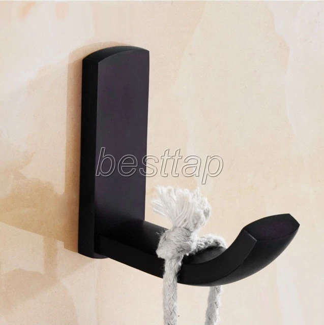 Oil Rubbed Brass Wall Mounted Single Robe Hook Coat Hat Towel Hook Hanger sba189