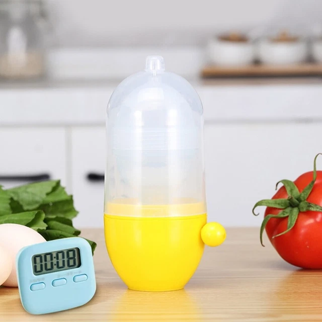 EGG SCRAMBLERS SHAKER Kitchen Golden Egg Maker Egg Yolk White Mixer